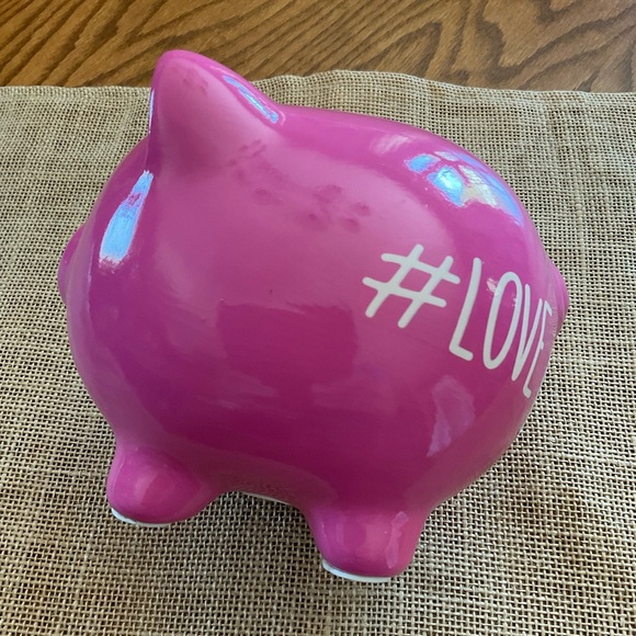 Piggly Wiggly Pink Piggy Bank - Picture 6 of 8